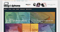 Desktop Screenshot of blogdoiphone.com